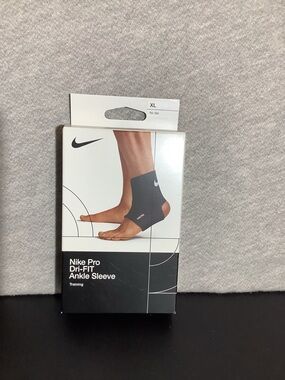 Nike Black Dri-FIT Ankle Sleeve for Athletes